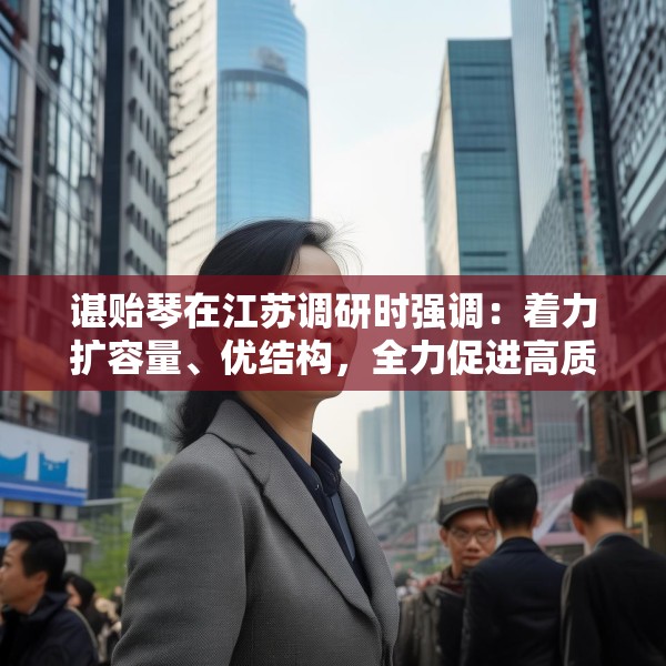 谌贻琴在江苏调研时强调：着力扩容量、优结构，全力促进高质量充分就业