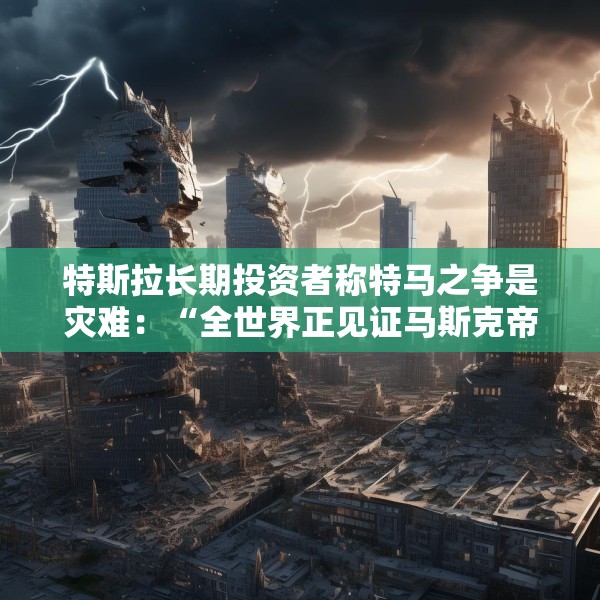 特斯拉长期投资者称特马之争是灾难：“全世界正见证马斯克帝国的瓦解”