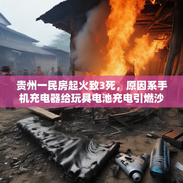贵州一民房起火致3死，原因系手机充电器给玩具电池充电引燃沙发