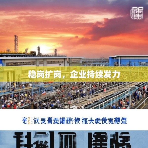 稳岗扩岗，企业持续发力