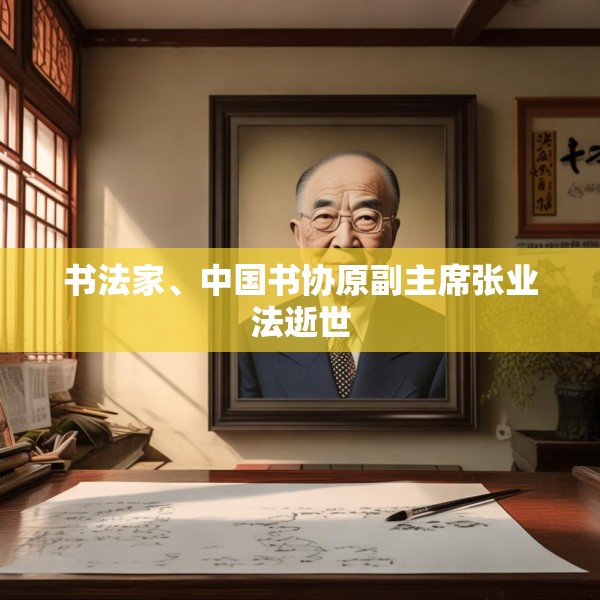 书法家、中国书协原副主席张业法逝世