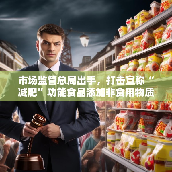 市场监管总局出手，打击宣称“减肥”功能食品添加非食用物质违法行为