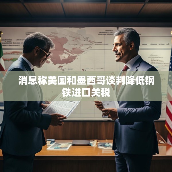 消息称美国和墨西哥谈判降低钢铁进口关税