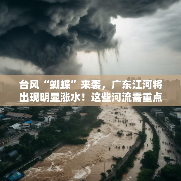 台风“蝴蝶”来袭，广东江河将出现明显涨水！这些河流需重点关注