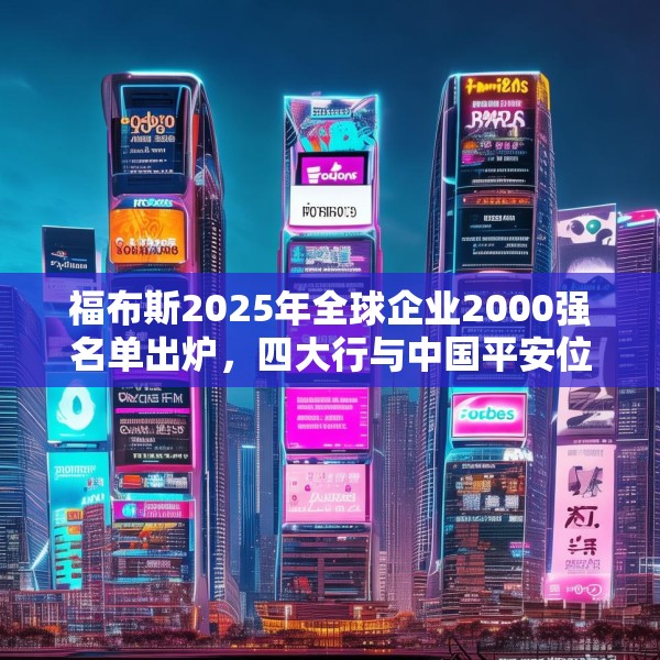 福布斯2025年全球企业2000强名单出炉，四大行与中国平安位列前五