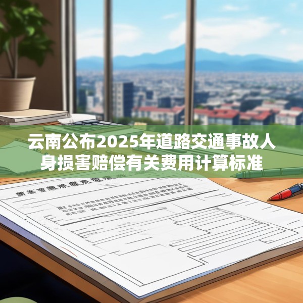云南公布2025年道路交通事故人身损害赔偿有关费用计算标准