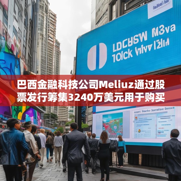 巴西金融科技公司Meliuz通过股票发行筹集3240万美元用于购买比特币