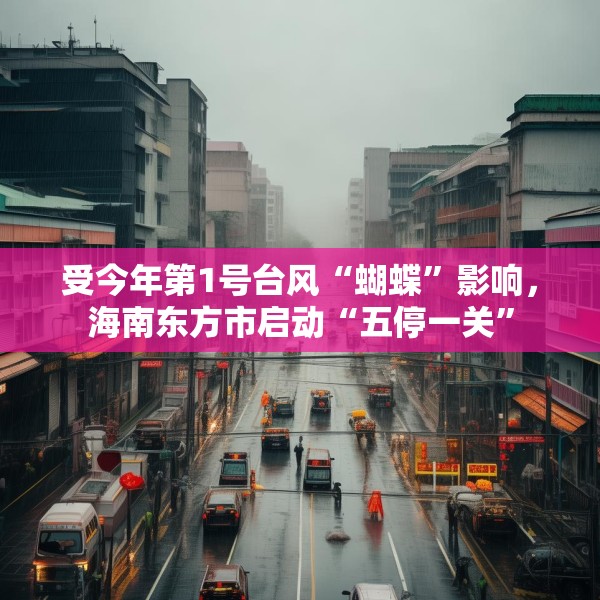 受今年第1号台风“蝴蝶”影响，海南东方市启动“五停一关”