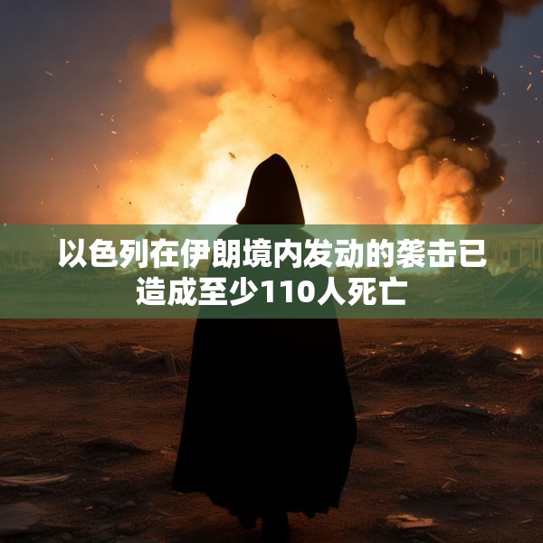 以色列在伊朗境内发动的袭击已造成至少110人死亡
