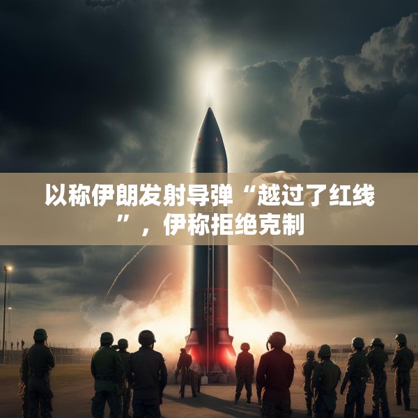 以称伊朗发射导弹“越过了红线”，伊称拒绝克制
