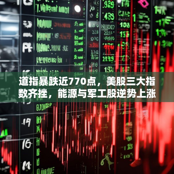 道指暴跌近770点，美股三大指数齐挫，能源与军工股逆势上涨