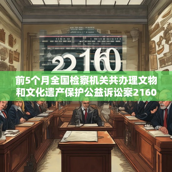 前5个月全国检察机关共办理文物和文化遗产保护公益诉讼案2160件