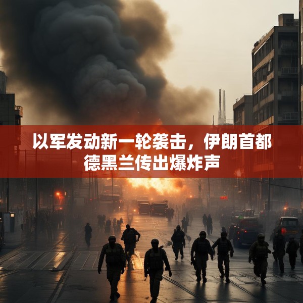 以军发动新一轮袭击，伊朗首都德黑兰传出爆炸声