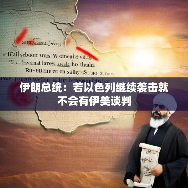 伊朗总统：若以色列继续袭击就不会有伊美谈判