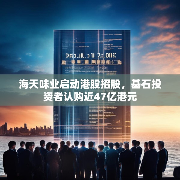 海天味业启动港股招股，基石投资者认购近47亿港元