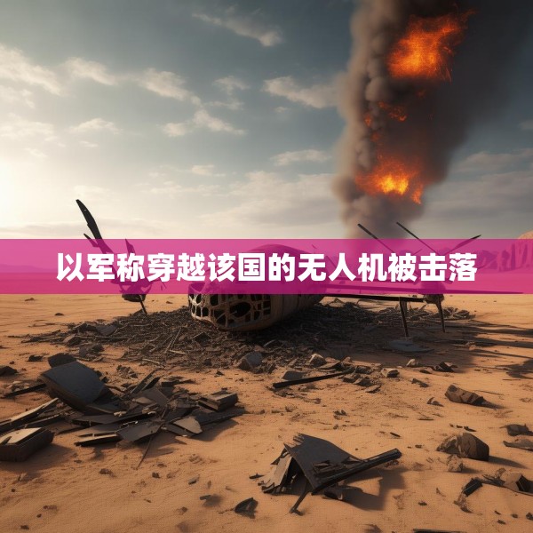 以军称穿越该国的无人机被击落