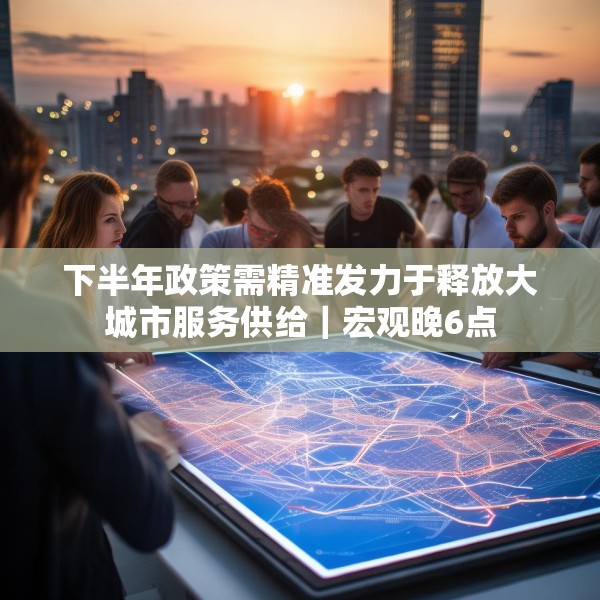 下半年政策需精准发力于释放大城市服务供给｜宏观晚6点