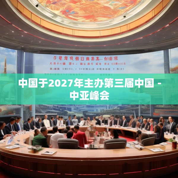 中国于2027年主办第三届中国－中亚峰会