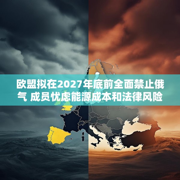 欧盟拟在2027年底前全面禁止俄气 成员忧虑能源成本和法律风险