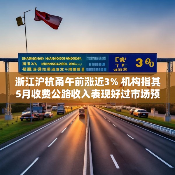 浙江沪杭甬午前涨近3% 机构指其5月收费公路收入表现好过市场预期