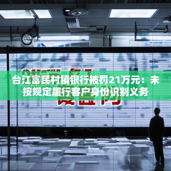 台江富民村镇银行被罚21万元：未按规定履行客户身份识别义务