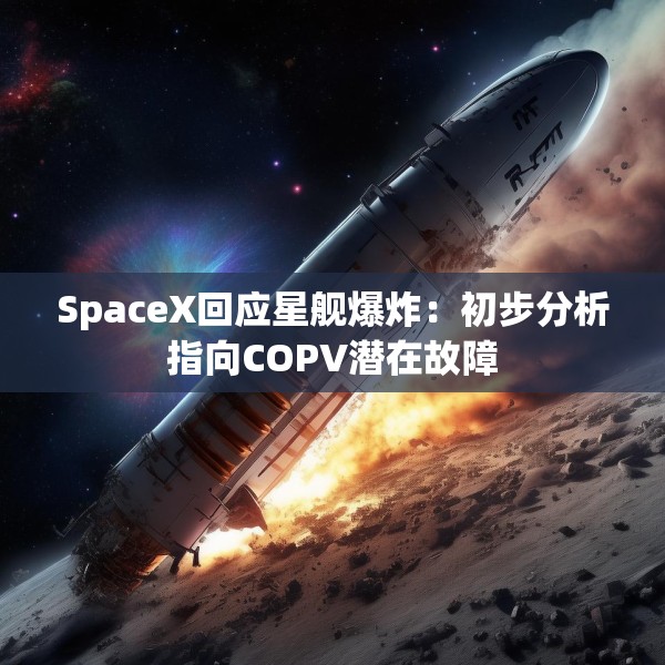 SpaceX回应星舰爆炸：初步分析指向COPV潜在故障