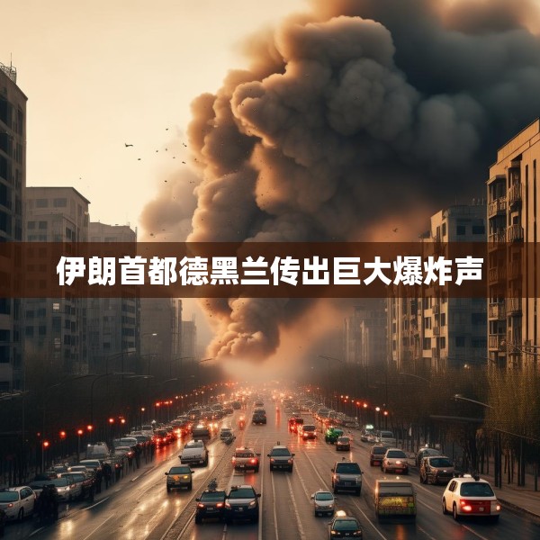 伊朗首都德黑兰传出巨大爆炸声