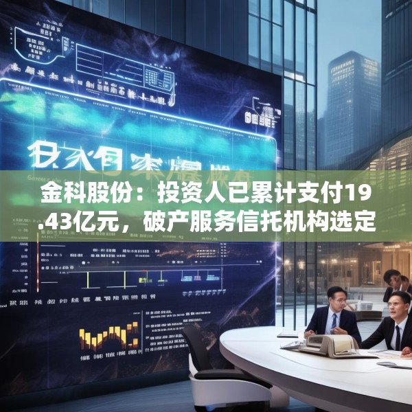 金科股份：投资人已累计支付19.43亿元，破产服务信托机构选定