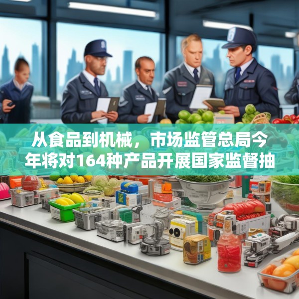 从食品到机械，市场监管总局今年将对164种产品开展国家监督抽查