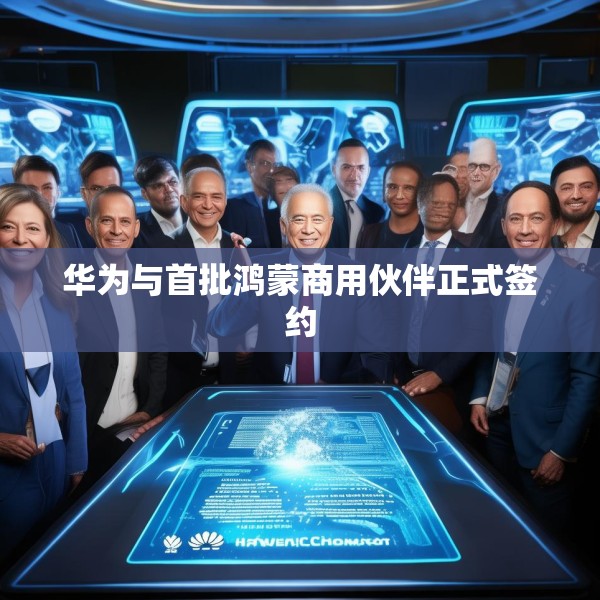 华为与首批鸿蒙商用伙伴正式签约