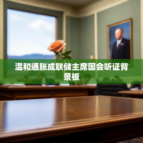 温和通胀成联储主席国会听证背景板
