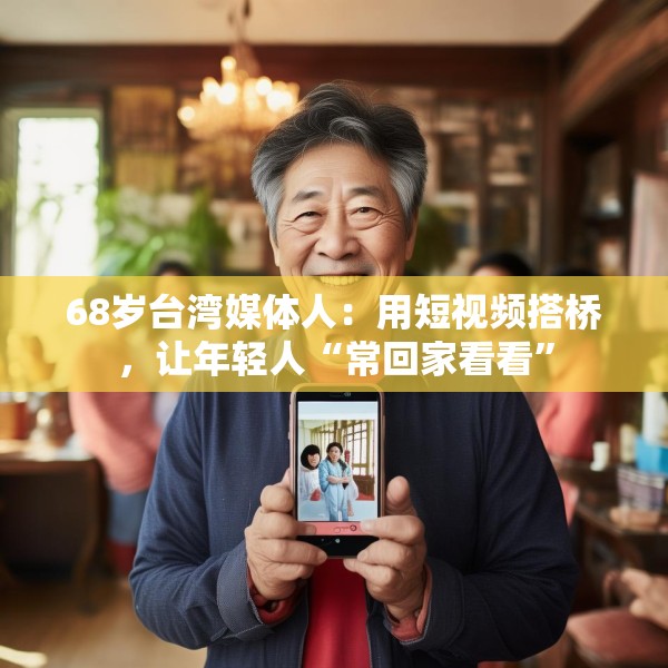 68岁台湾媒体人：用短视频搭桥，让年轻人“常回家看看”
