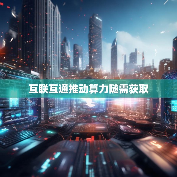 互联互通推动算力随需获取