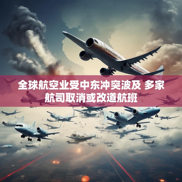 全球航空业受中东冲突波及 多家航司取消或改道航班