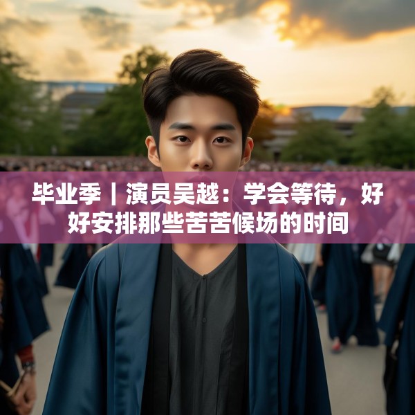 毕业季｜演员吴越：学会等待，好好安排那些苦苦候场的时间