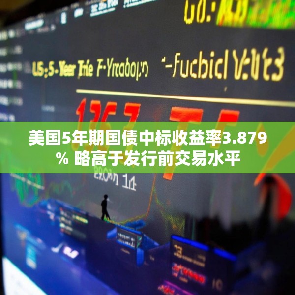 美国5年期国债中标收益率3.879% 略高于发行前交易水平