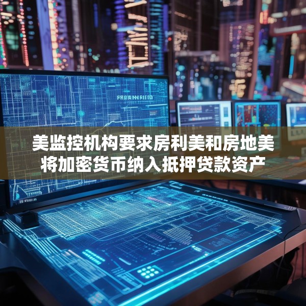 美监控机构要求房利美和房地美将加密货币纳入抵押贷款资产