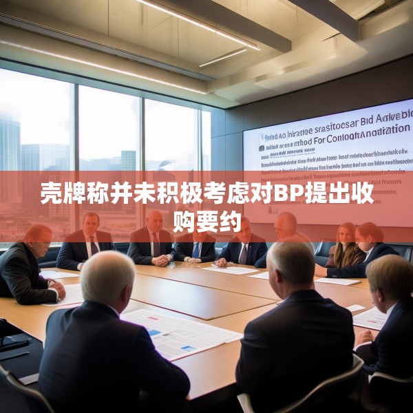 壳牌称并未积极考虑对BP提出收购要约
