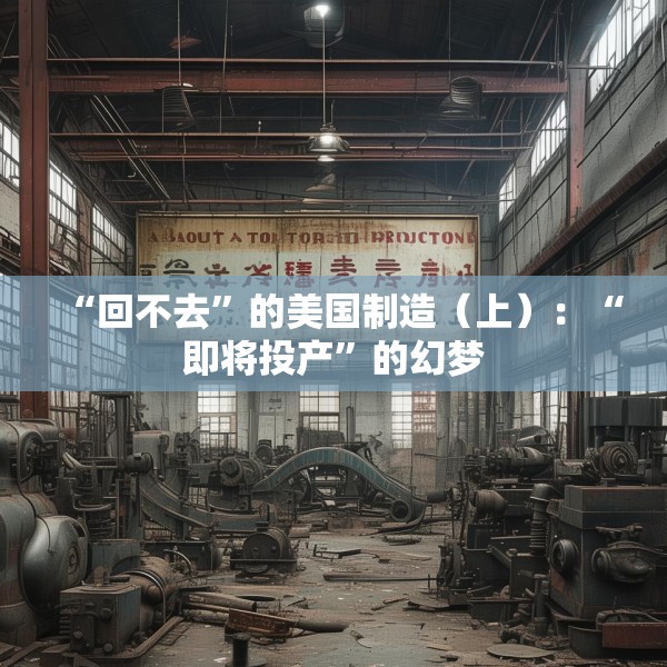 “回不去”的美国制造（上）：“即将投产”的幻梦