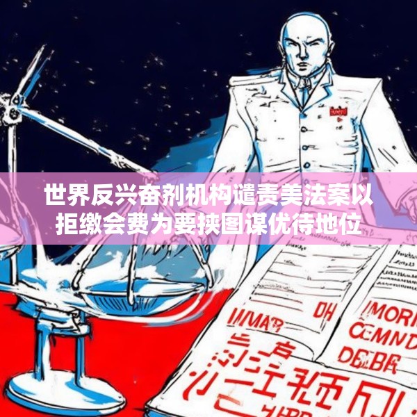 世界反兴奋剂机构谴责美法案以拒缴会费为要挟图谋优待地位