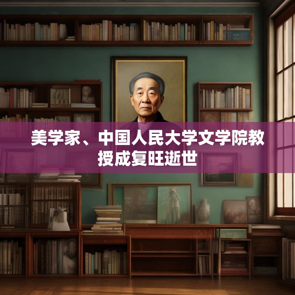 美学家、中国人民大学文学院教授成复旺逝世