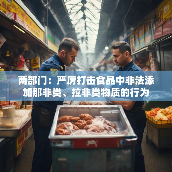 两部门：严厉打击食品中非法添加那非类、拉非类物质的行为