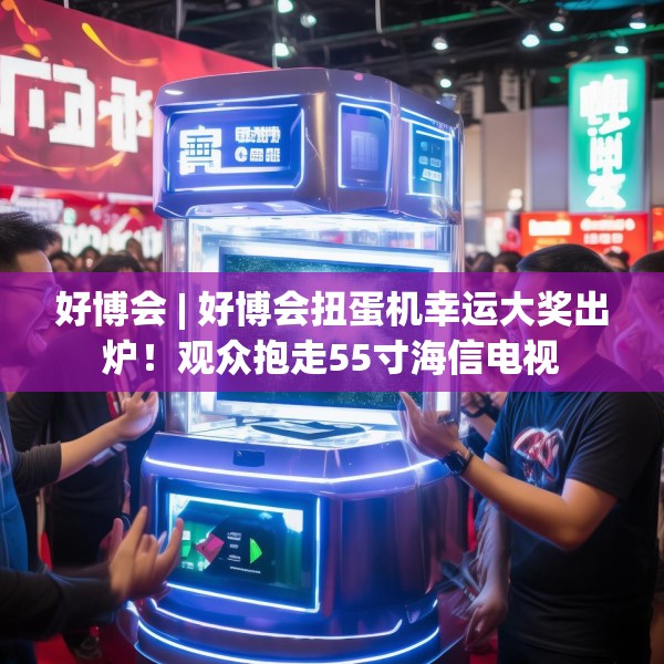 好博会 | 好博会扭蛋机幸运大奖出炉！观众抱走55寸海信电视