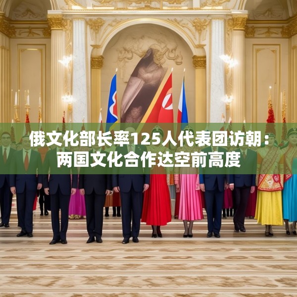 俄文化部长率125人代表团访朝：两国文化合作达空前高度