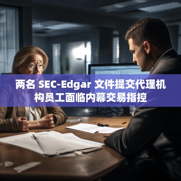两名 SEC-Edgar 文件提交代理机构员工面临内幕交易指控