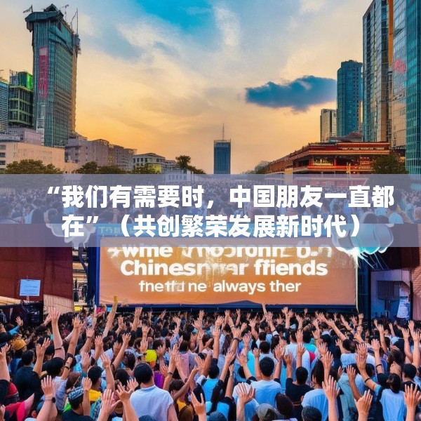 “我们有需要时，中国朋友一直都在”（共创繁荣发展新时代）