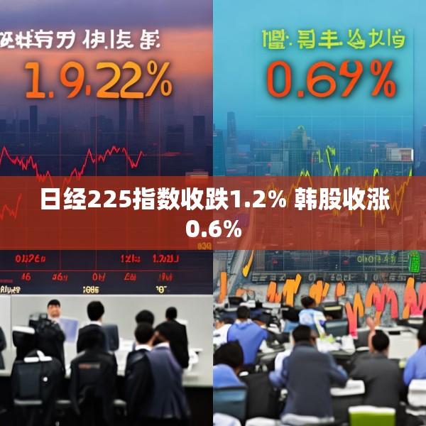 日经225指数收跌1.2% 韩股收涨0.6%