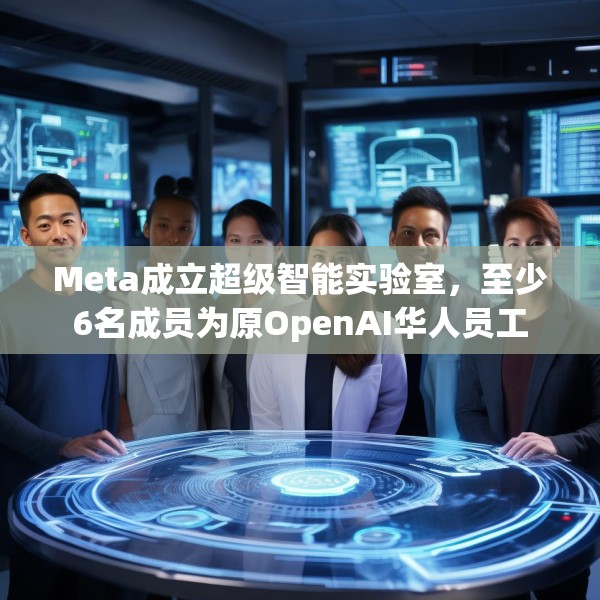 Meta成立超级智能实验室，至少6名成员为原OpenAI华人员工