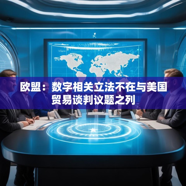 欧盟：数字相关立法不在与美国贸易谈判议题之列