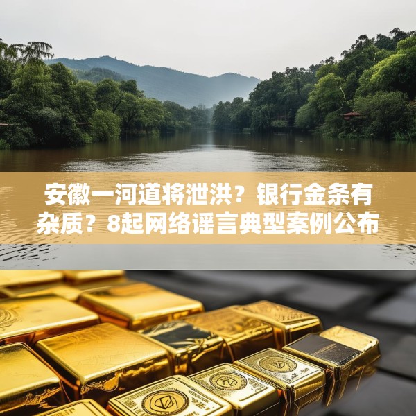 安徽一河道将泄洪？银行金条有杂质？8起网络谣言典型案例公布